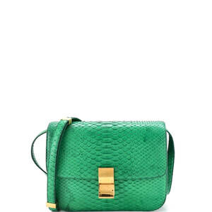 Celine Classic Box Bag Python Small #313074C16B